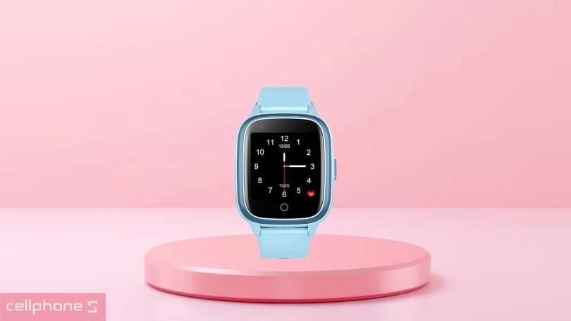 Màn hình của đồng hồ định vị trẻ em Wonlex KT17