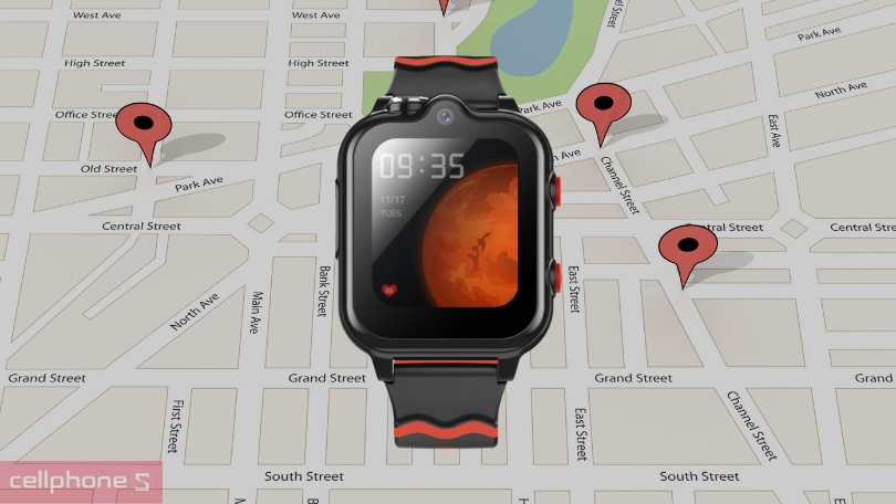 Khả năng định vị của đồng hồ định vị trẻ em Wonlex KT18 Pro