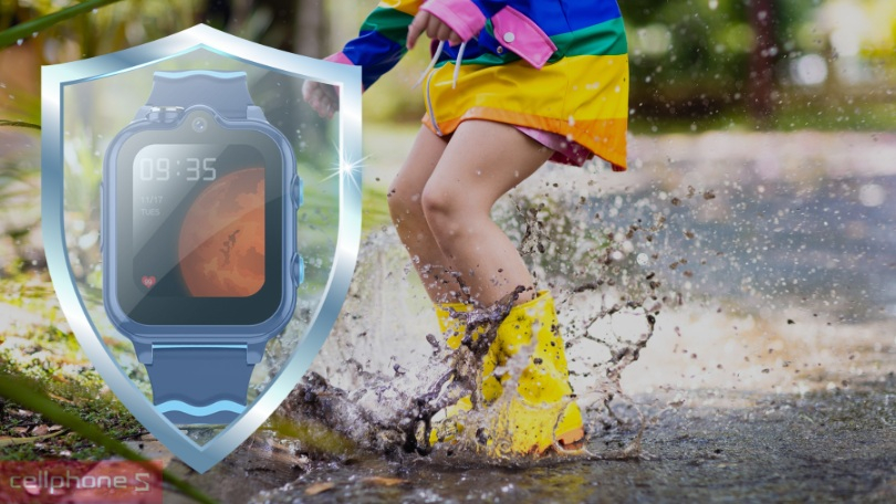 Thiết kế, chuẩn kháng nước của đồng hồ định vị trẻ em Wonlex KT18 Pro