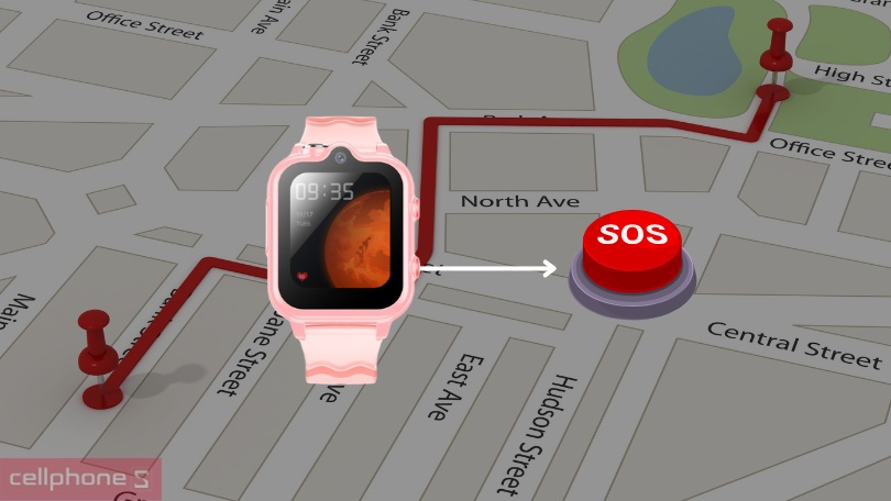 Thời lượng pin của đồng hồ định vị trẻ em Wonlex KT18 Pro