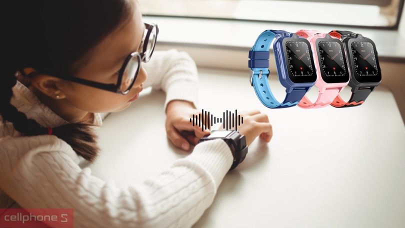 Khả năng nghe gọi và gửi tín hiệu SOS của đồng hồ định vị trẻ em Wonlex KT18 Pro