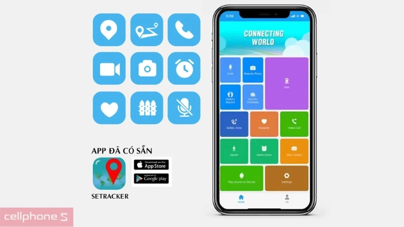 Hướng dẫn kết nối đồng hồ định vị trẻ em Wonlex KT19 Pro với điện thoại