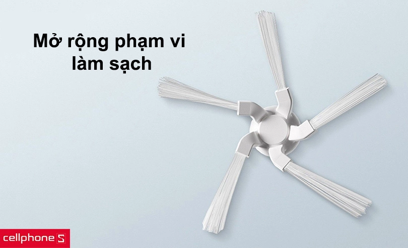 Bộ 2 chổi quét cạnh robot hút bụi Dreame W10