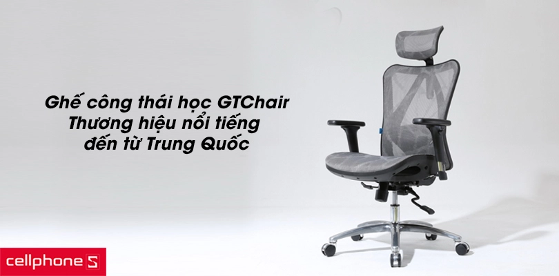 Ghế công thái học GTChair của nước nào?