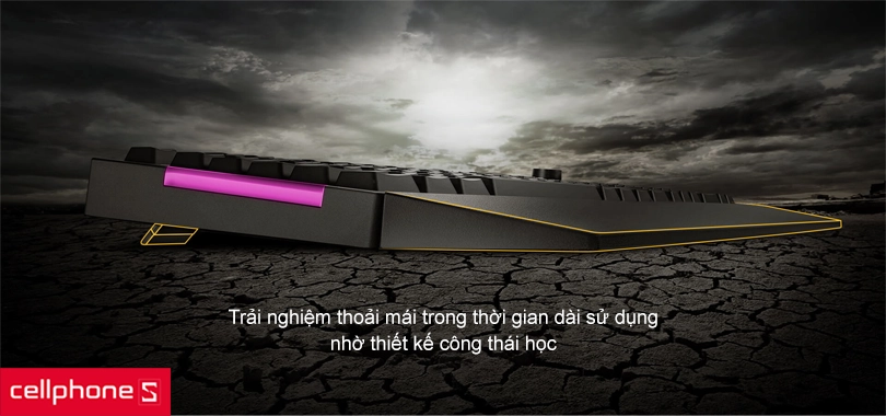 Bàn phím Gaming Asus TUF K1 RGB LED