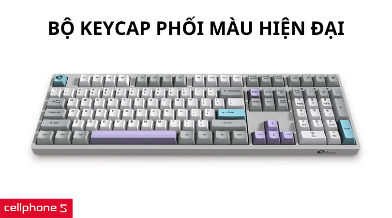 Bộ Keycap được phối màu hiện đại