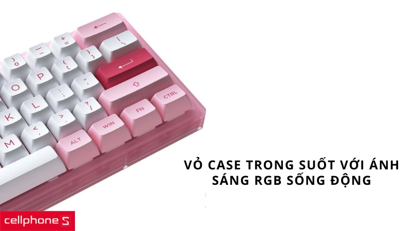 Bàn phím cơ có dây trong suốt AKKO ACR61