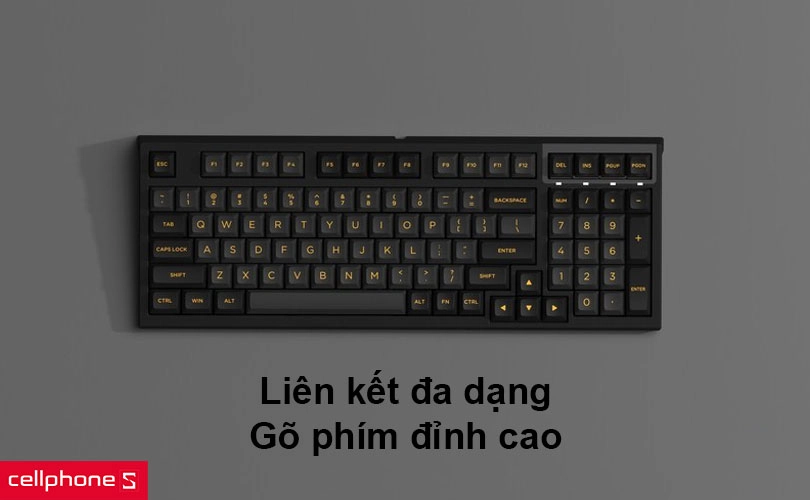 Bàn phím cơ không dây FL-Esports FL980SAM Polar