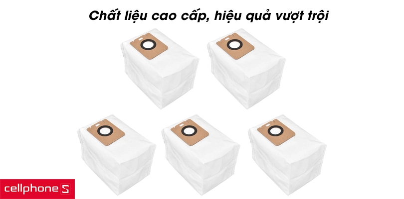 Bộ 5 túi rác robot hút bụi Dreame Z10 Pro