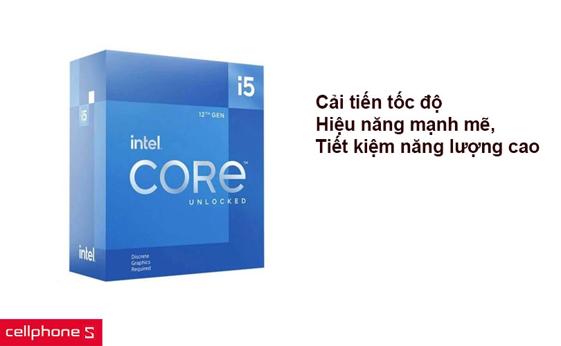 CPU Intel Core i5 12400