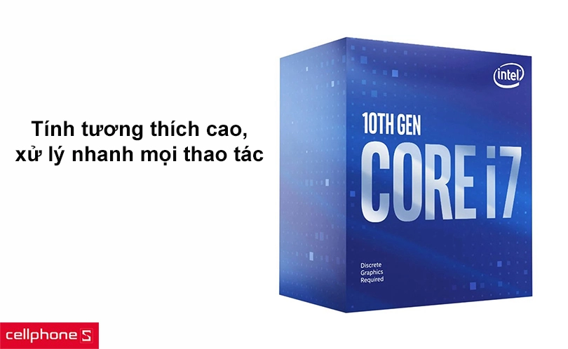 Tính tương thích cao, xử lý mọi thao tác đều tốt