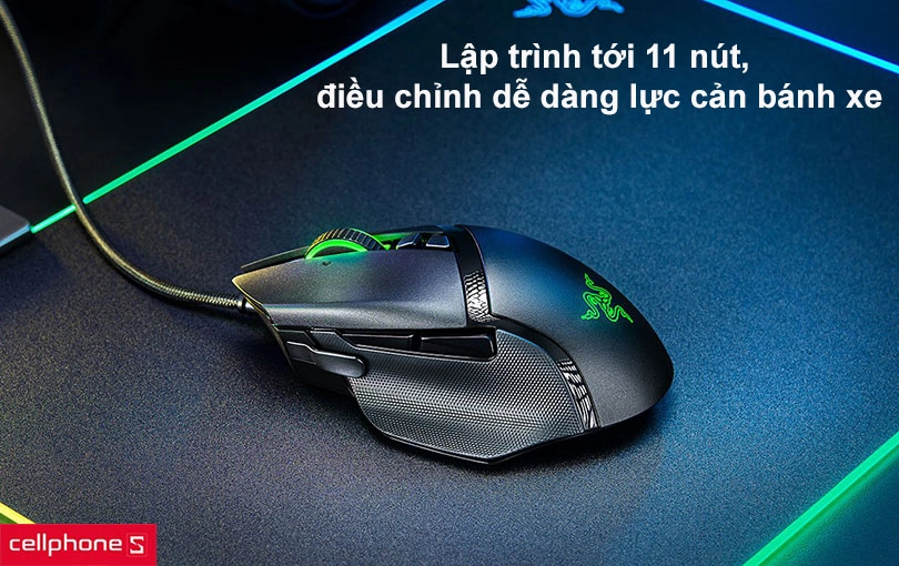 Chuột gaming Razer Basilisk V2 Ergonimic -