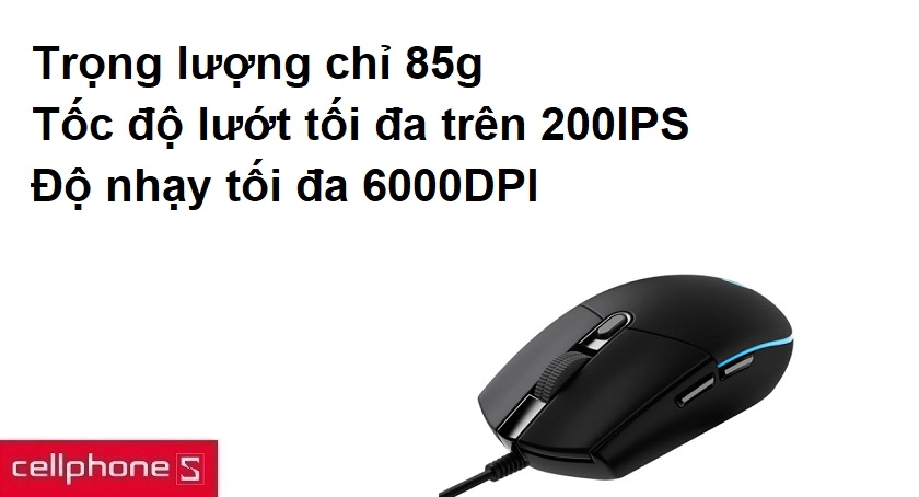 Chuột gaming Logitech G102