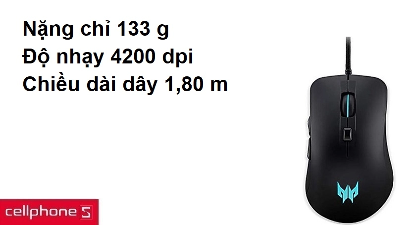 Chuột gaming Cestus 310