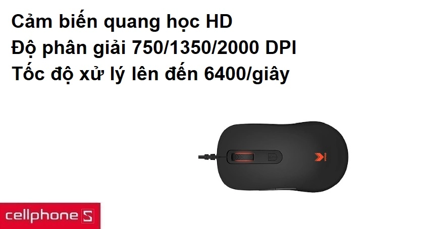 Chuột gaming Rapoo V16