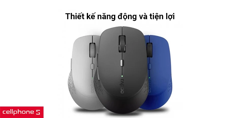 Chuột không dây Silent Rapoo M300