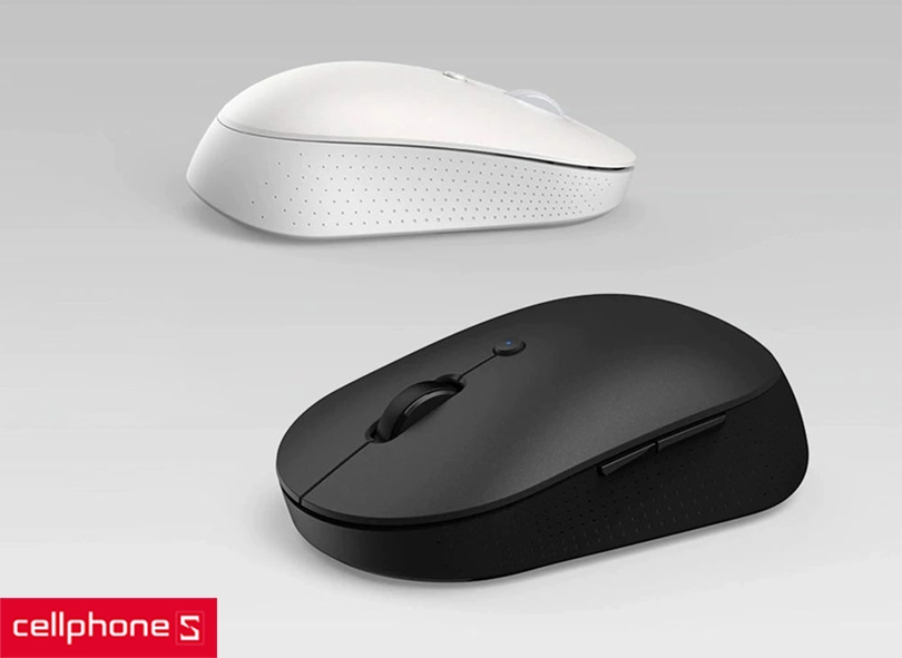 Chuột không dây Xiaomi Dual Mode Wireless Silent - Lượt nhẹ nhàng, cuộn êm ái