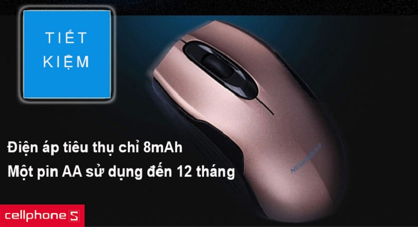 Siêu tiết kiệm pin – Một pin AA có thể sử dụng đến 12 tháng