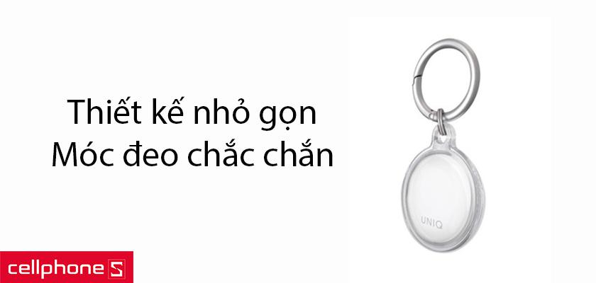 Dây đeo Apple AirTag UniQ Glase Slim TPU Glossy