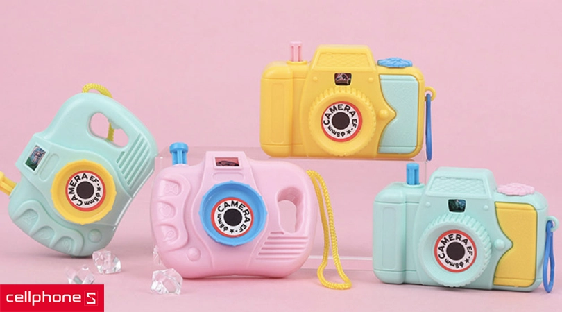 Máy ảnh - kích thích trí thông minh của trẻ bằng cách nhận diện hình ảnh