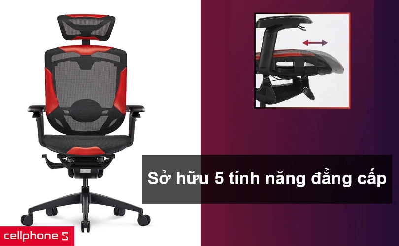 Sở hữu 5 tính năng đẳng cấp