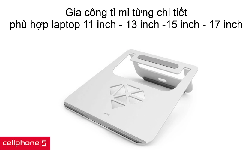 Gia công tỉ mỉ từng chi tiết, phù hợp laptop 11 inch – 13 inch -15 inch- 17 inch
