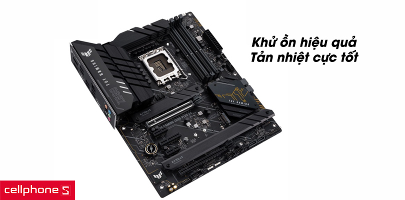 Khử ồn hiệu quả, tản nhiệt cực tốt