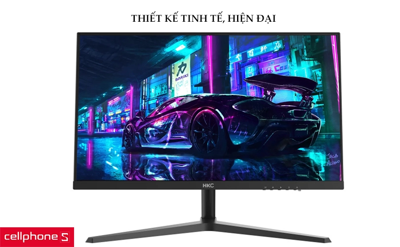 Màn hình HKC MB24V9 24 inch sở hữu thiết kế tinh tế và gọn nhẹ