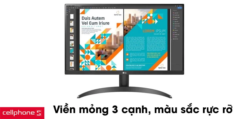 Màn hình đồ hoạ LG 24 24QP500 rộng hơn, khả năng hiển thị tốt hơn Màn hình đồ hoạ LG 24 24QP500 rộng hơn, khả năng hiển thị tốt hơn
