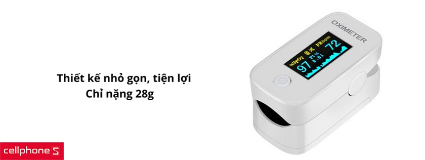 Thiết kế nhỏ gọn, tiện lợi