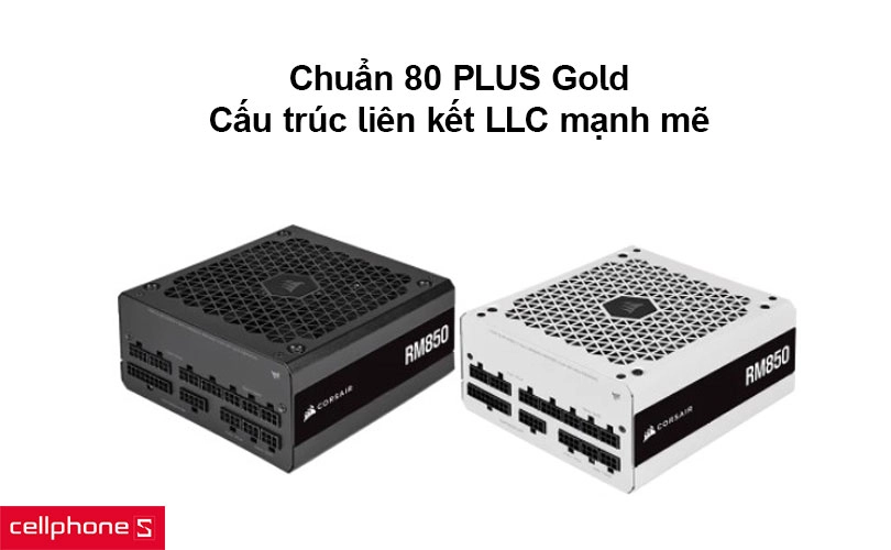 Nguồn máy tính Corsair RM750 2021 - 80 Plus Gold/Full Modular