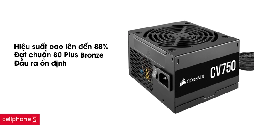 Nguồn máy tính Corsair CV750 750W