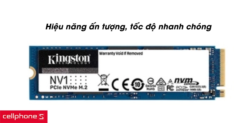 Ổ cứng SSD Kingston NV1 1000GB M.2 PCIe NVMe