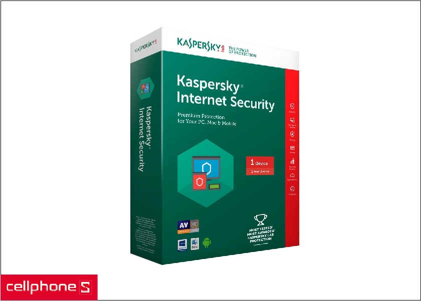 Phần mềm diệt virus Kaspersky Internet Security