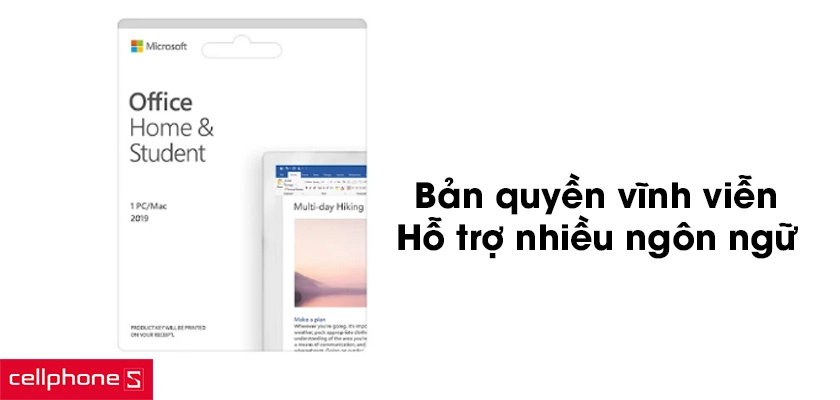 Phần mềm Microsoft Office 365 Personal bản quyền