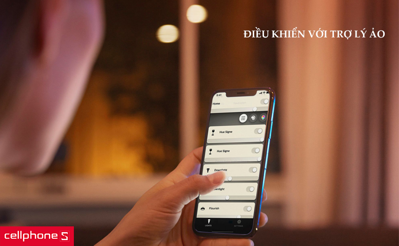 Bóng đèn thông minh Philips Ambiance E27