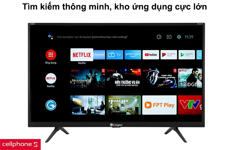 Tivi smart Casper 32HG5200