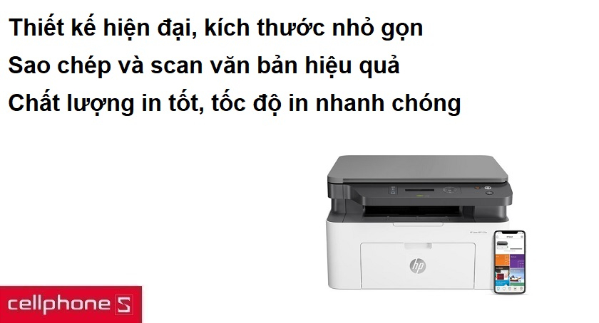 Máy in HP LASERJET PRO MFP M135W