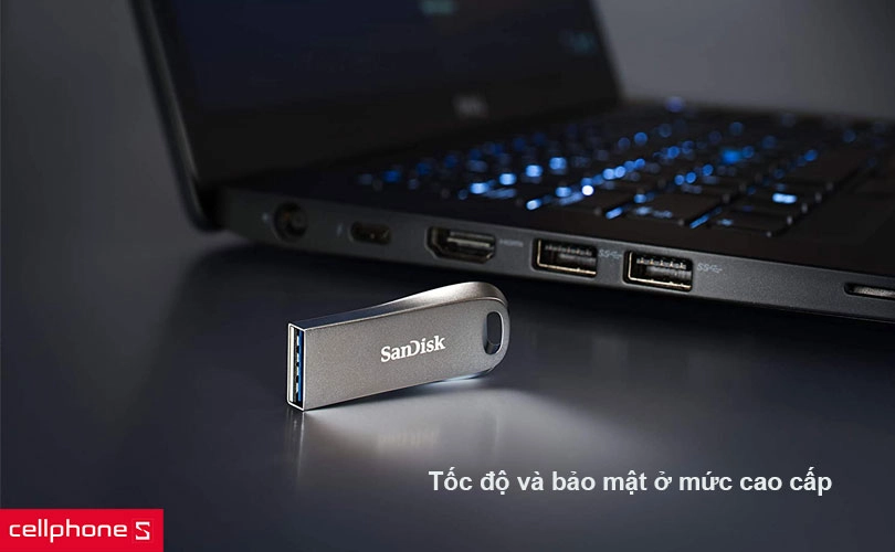USB 3.1 Sandisk CZ74 Ultra Luxe 128GB