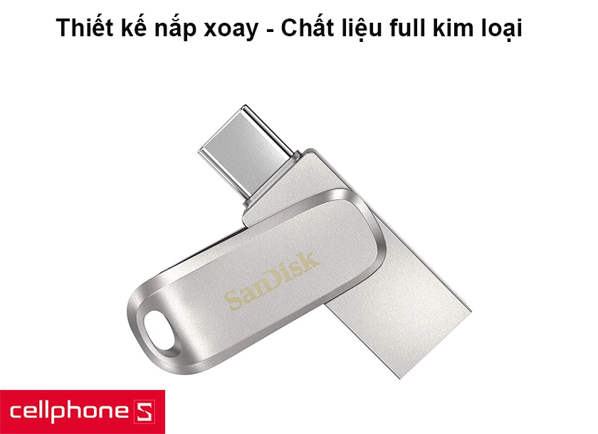 USB OTG 3.1 Sandisk Ultra Dual Drive Type-C DDC4 64GB