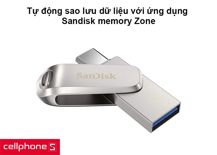 USB OTG 3.1 Sandisk Ultra Dual Drive Type-C DDC4 64GB
