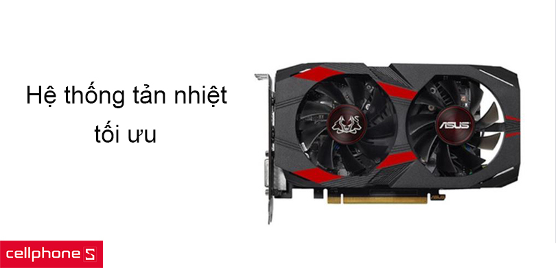 Card màn hình Asus Cerberus GTX 1050TI O4G