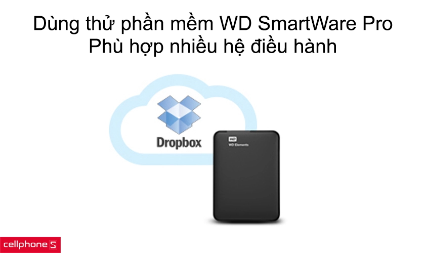 Dùng thử miễn phí phần mềm Western Digital SmartWare Pro, phù hợp nhiều hệ điều hành