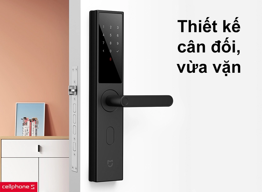 Thiết kế cân đối với cửa