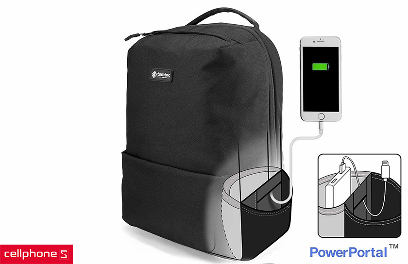 thiết kế thông minh hai túi trong ngoài thông nhau