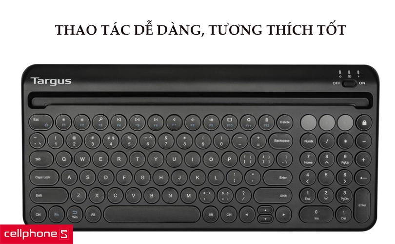 Bàn phím Bluetooth Targus AKB867