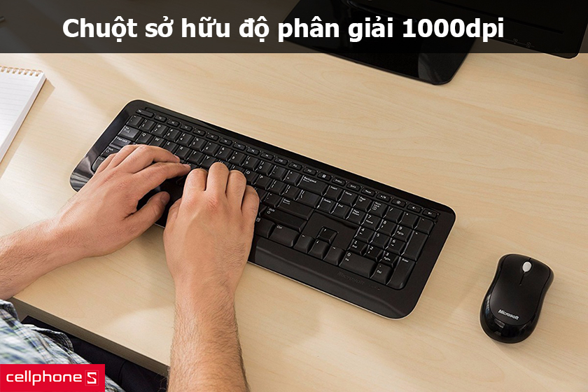 Chuột sở hữu độ phân giải 1000dpi