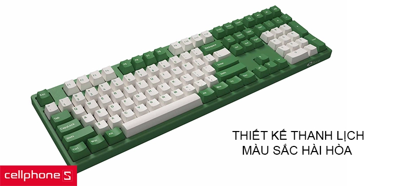 Thiết kế thanh lịch và màu sắc hài hòa bắt mắt