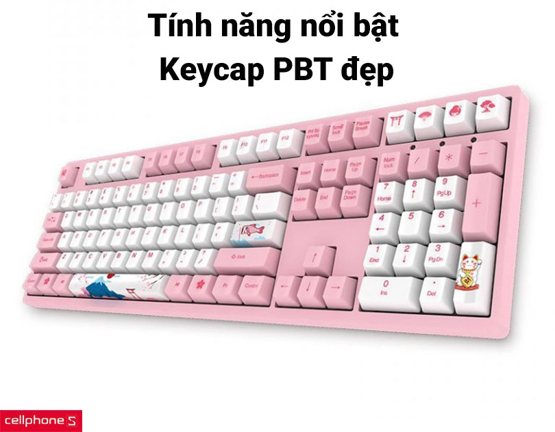 Bàn phím cơ AKKO 3198 V2 World Tour Tokyo