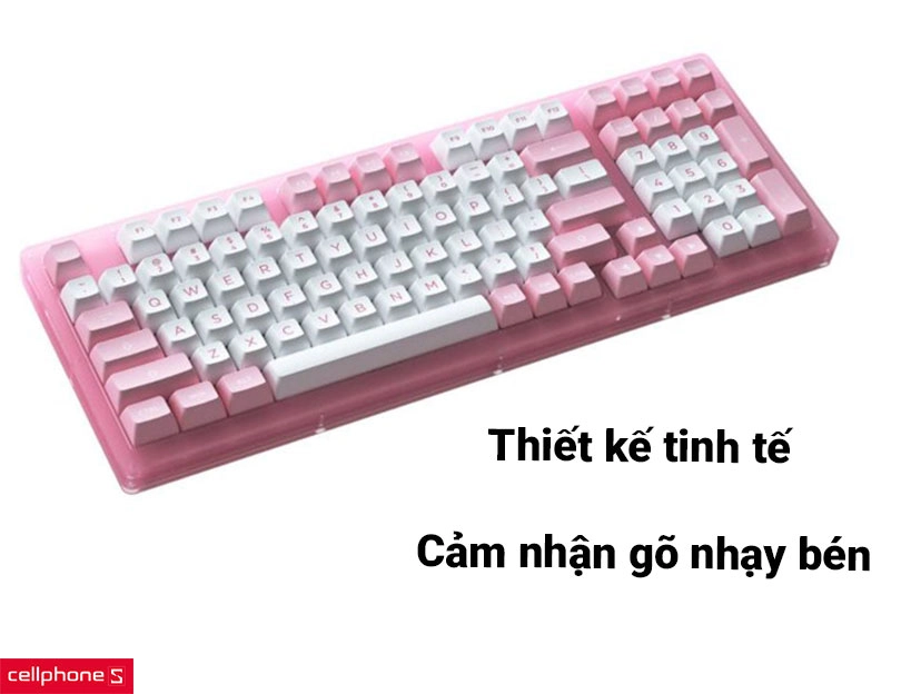 Bàn phím cơ có dây trong suốt AKKO ACR98